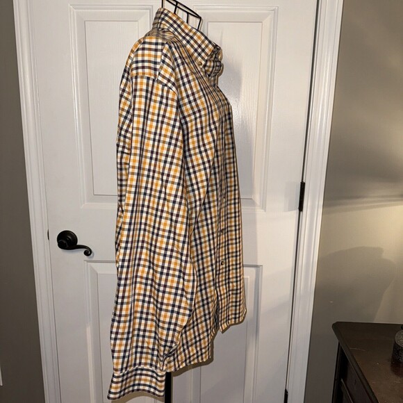 L.L.Bean Traditional Fit Button Down Long Sleeve Pocket Cotton Shirt Size L - Picture 6 of 13